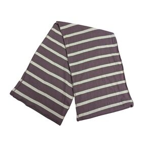 Maggie's Organics Striped Infinity Scarf Ribbed Organic Cotton Sustainable